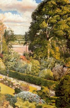 斯坦利 斯賓塞 Garden View - Cookham Dene 斯坦利 斯賓塞 Garden View - Cookham Dene